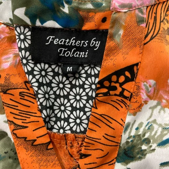 LIKE NEW Feathers by Tolani - Anthropologie - Picture 3 of 7